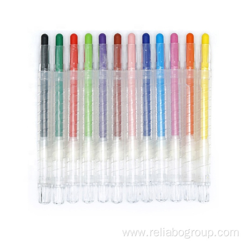 Twist Wax Paint Crayon Pens for Kids